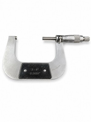 Mitutoyo No. 193-212 Digital Outside Micrometer 0.0001 , 3-4  Carbide Tip