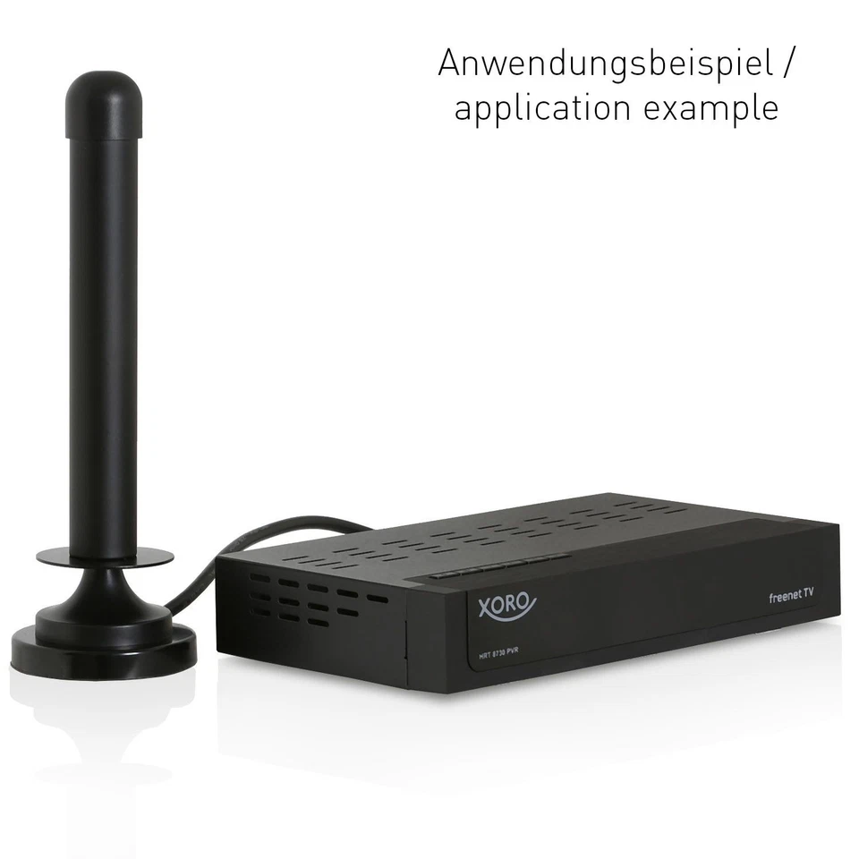 Wicked Chili DVB-T2 HD Antenne 3m Magnetfuß Free HDTV für Receiver TV PC DVBT2  - Bild 3 von 4