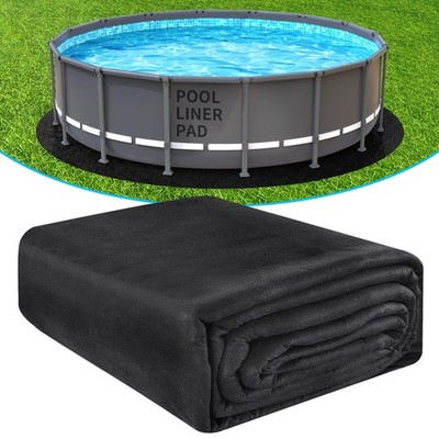 Pool Liner Pad 24 Round Heavy Duty Thicker Underlayment AquaJoyer Above Ground