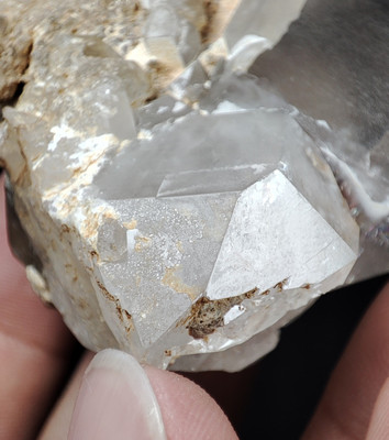 85-gm Gwindel Quartz Crystal Specimen with Sagenite Var. Rutile