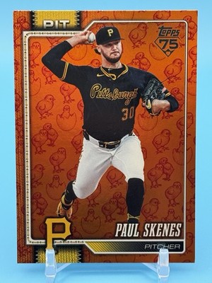 2026 Topps Series 1 Baseball Paul Skenes Hatched Chick #100
