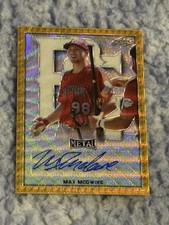 MAX MCGWIRE 2020 LEAF PERFECT GAME GOLD WAVE AUTOGRAPH #1/2 SAINT LOUIS