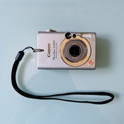 Canon PowerShot S400 Digital ELPH Camera LCD Screen 3X Optical Zoom Untested