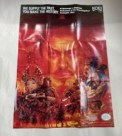 Romance of the Three Kingdoms 1989 Nintendo NES Authentic Complete Tested