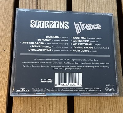 In Trance by Scorpions (Germany) (CD, Aug-1991, RCA) for sale