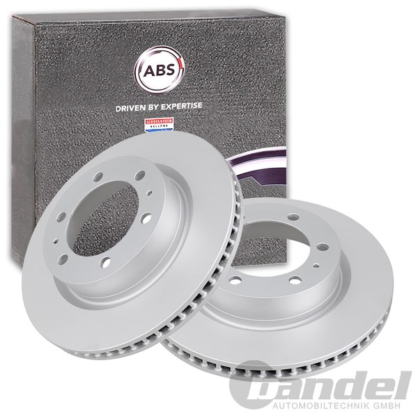 2X A.B.S. Bremsscheiben 319Mm Vorne Passend FüR Toyota Fortuner Hilux-image