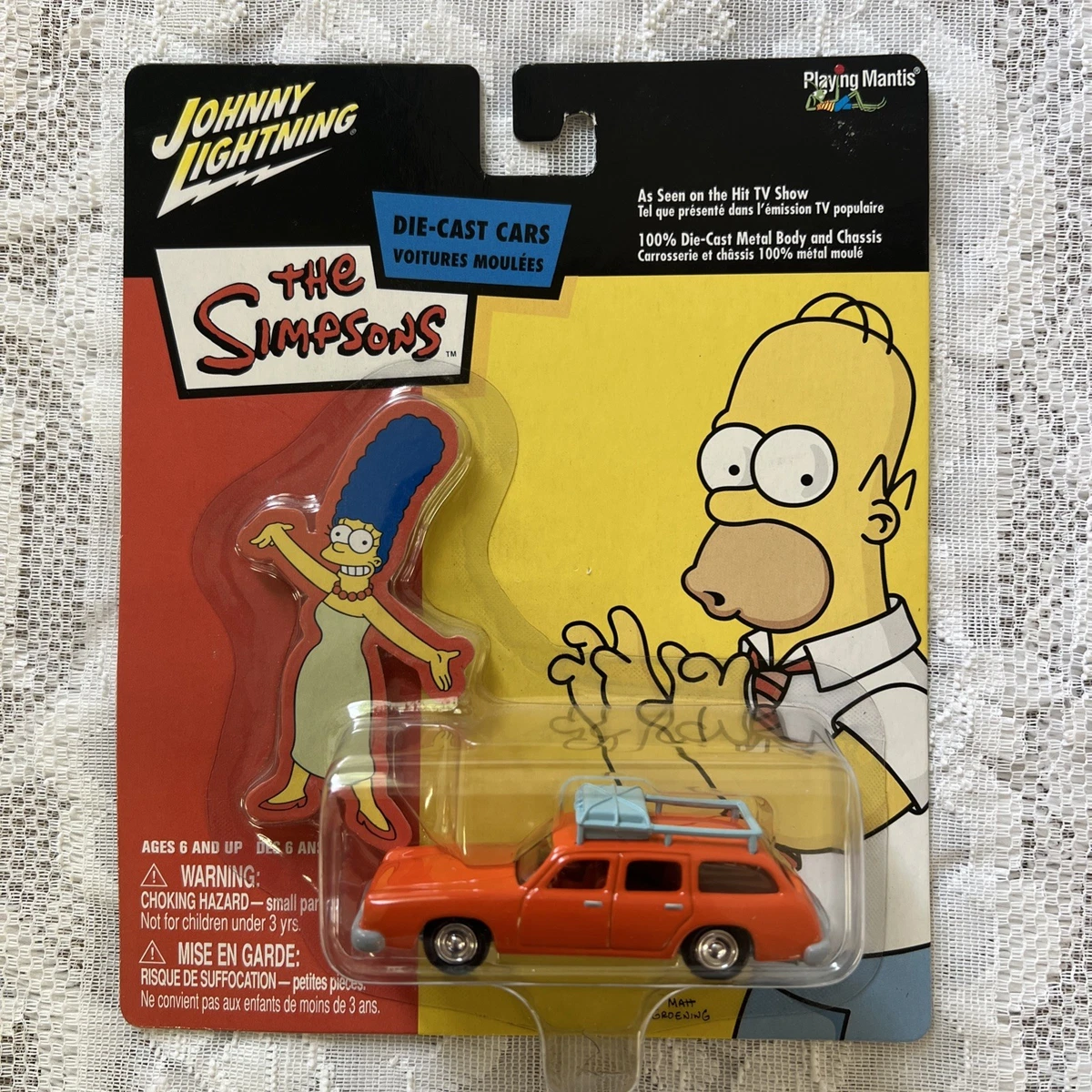 ザ・シンプソンズ ダイキャストカー 4点セット Johnny Lightning