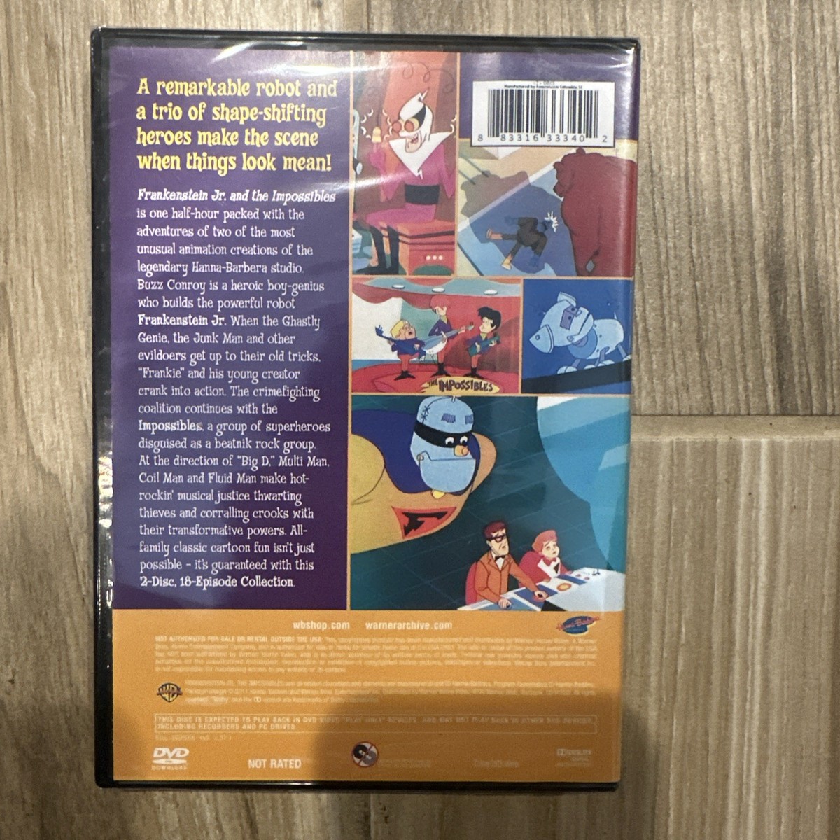 Frankenstein Jr. and the Impossibles: the Complete Series (DVD