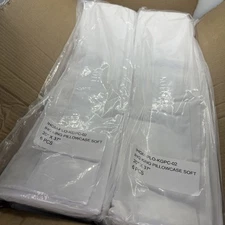 Case Of 72 WELSPUN Hospitality IHG Queen Pillowcase Soft 20 x 30” White New