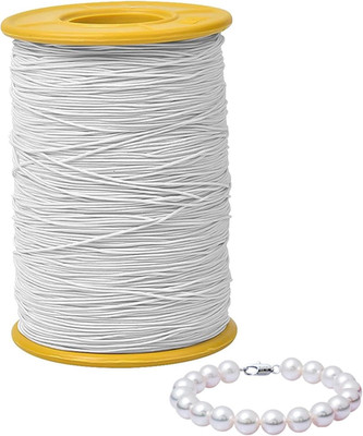 Elastic Cord for Bracelets, 350M/1148 Feet Bracelet String Bead Cord for Jewelry