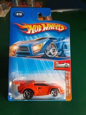 Hot Wheels Tooned Lamborghini Countach 79/100 2004 First Editions NEW!