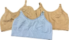 New! Set Of 3: SHEIN Seemless Ribbed Bralettes - 3XL