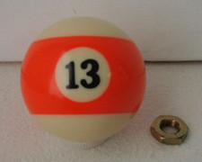 Bm Shift Knob For Automatic Shifter Made From An Actual Billiard Pool Ball New