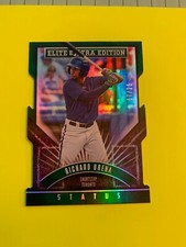 2015 PANINI ELITE EXTRA EDITION RICHARD URENA EMERALD ROOKIE 17/25 ~ #141