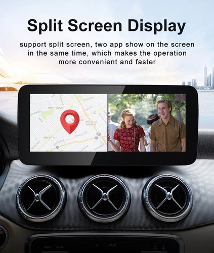 12.3" Android Screen Apple Carplay Display For Mercedes GLA CLA W176 C117 NTG4.5 - Picture 6 of 9