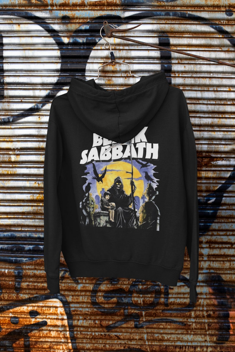 Black Sabbath Hoodie, Metal Music Hoodie