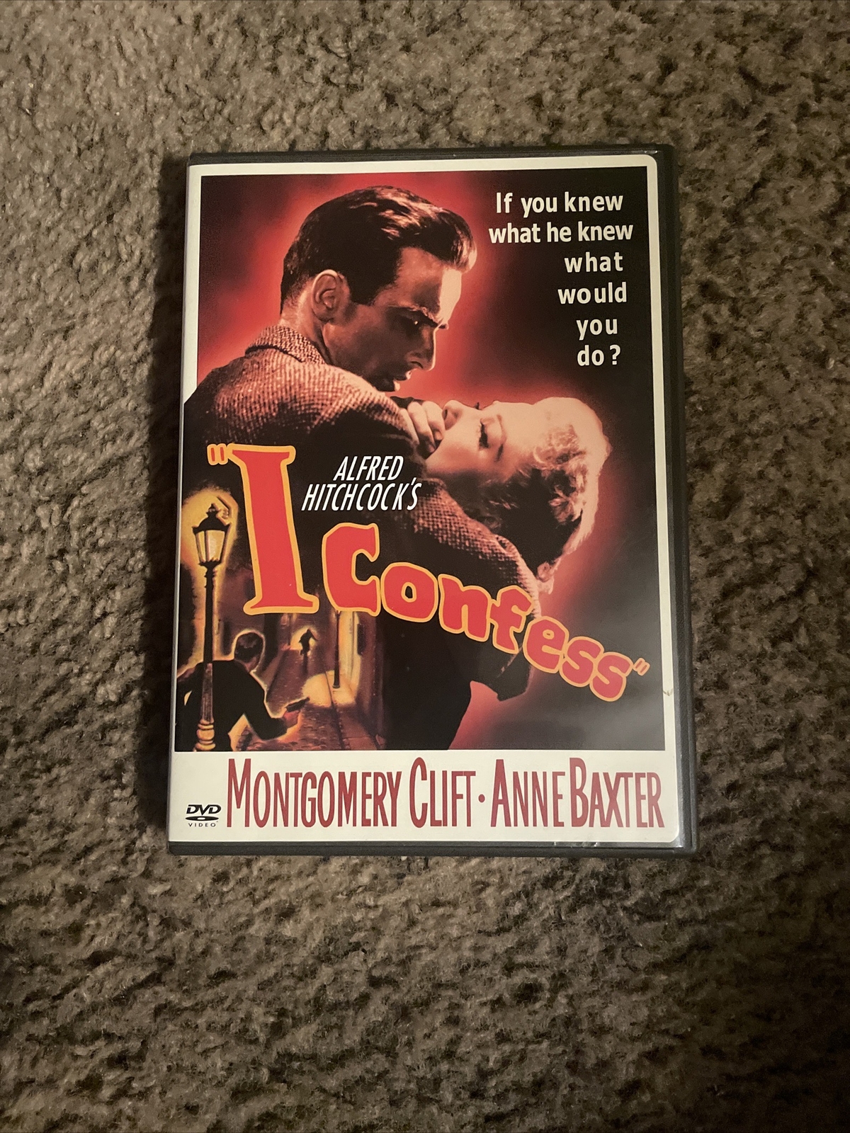 I Confess Alfred Hitchcock (DVD, 1953) Montgomery Clift, Anne Baxter L