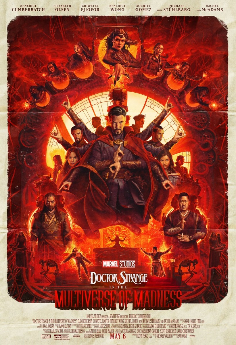 DOCTOR STRANGE 劇場特典ポスター Doctor Strange In The Multiverse Of Madness movie poster (f) - 11