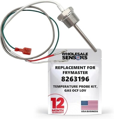 Frymaster 8263196 Temperature Probe Kit, Gas OCF LOV 12 Month Warranty