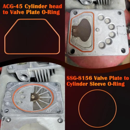 K-0650 Cylinder Sleeve Replacement Kit with DAC-308 Pre-Formed Piston Ring - Picture 5 of 11