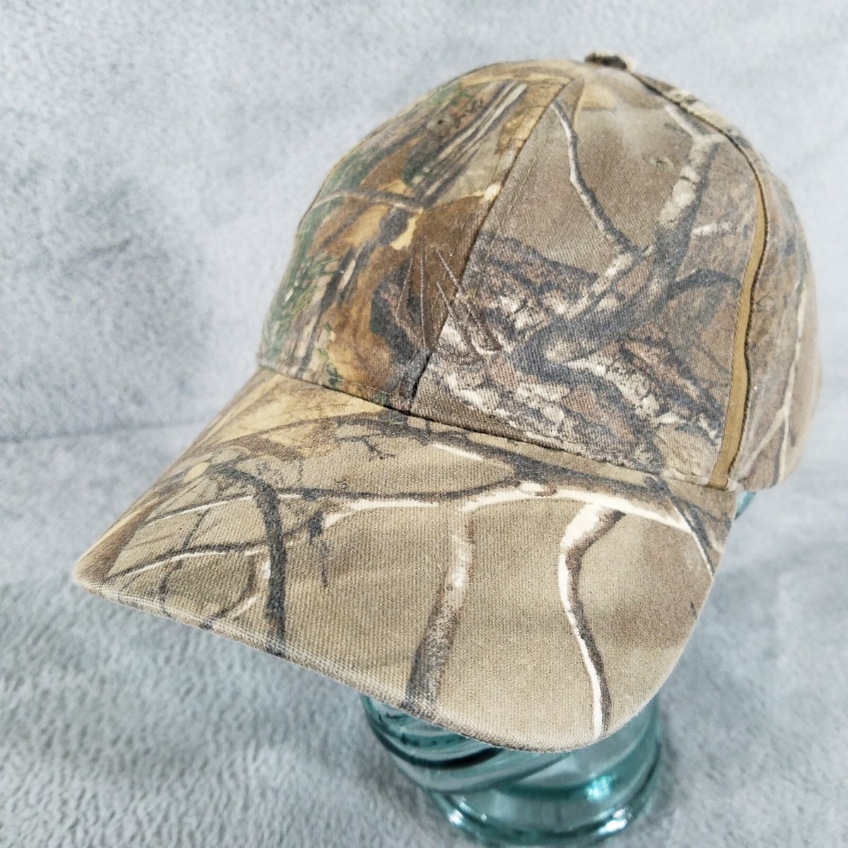 Powercap Hat Camo Logo LED Light Under Brim Realtree Adjustable