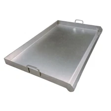 35.5" Heavy Duty Stainless Steel Griddle-Flat Top Grill Plancha Double Stove