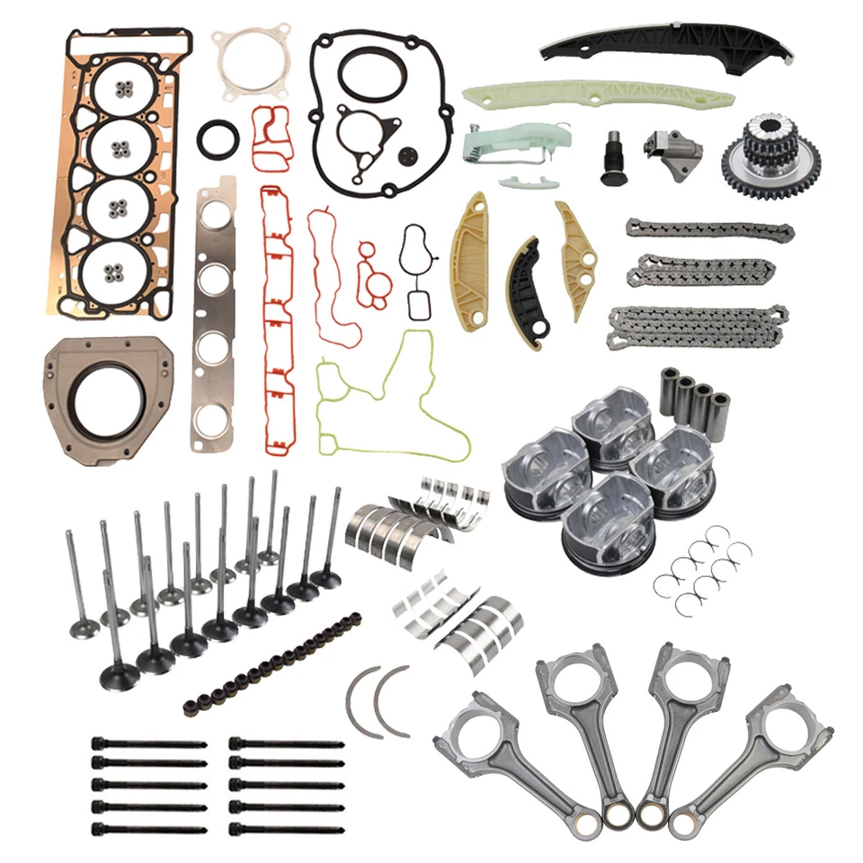 Kit de válvulas de pistón de reconstrucción de motor de 21 mm para Audi VW A4 Q5 Jetta 2.0 TSI Foto 4 de 4