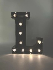 Marquee Letter L Lights Light Up Alphabet for Night Light Birthday Wedding Decor