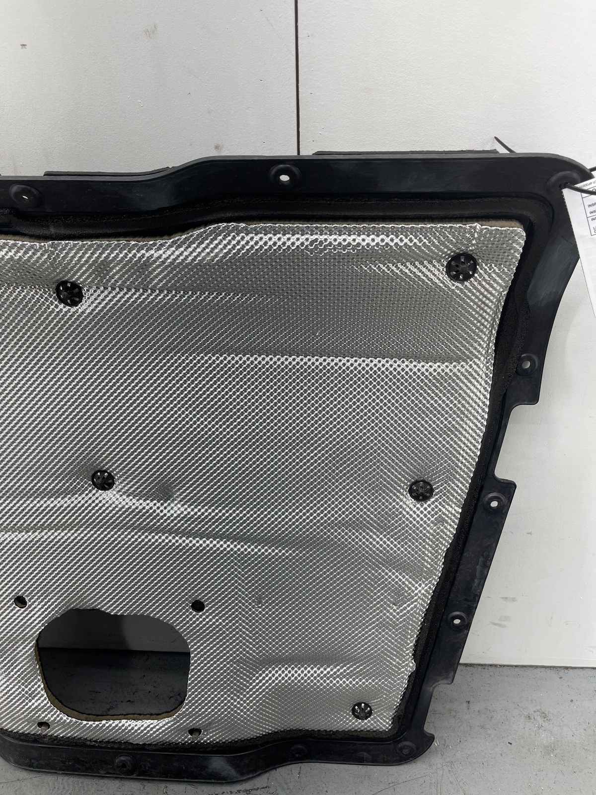 2020-2023 MCLAREN GT 4.0L ENGINE TRIM COVER PANEL BLACK ACCESS OEM 2021 2022