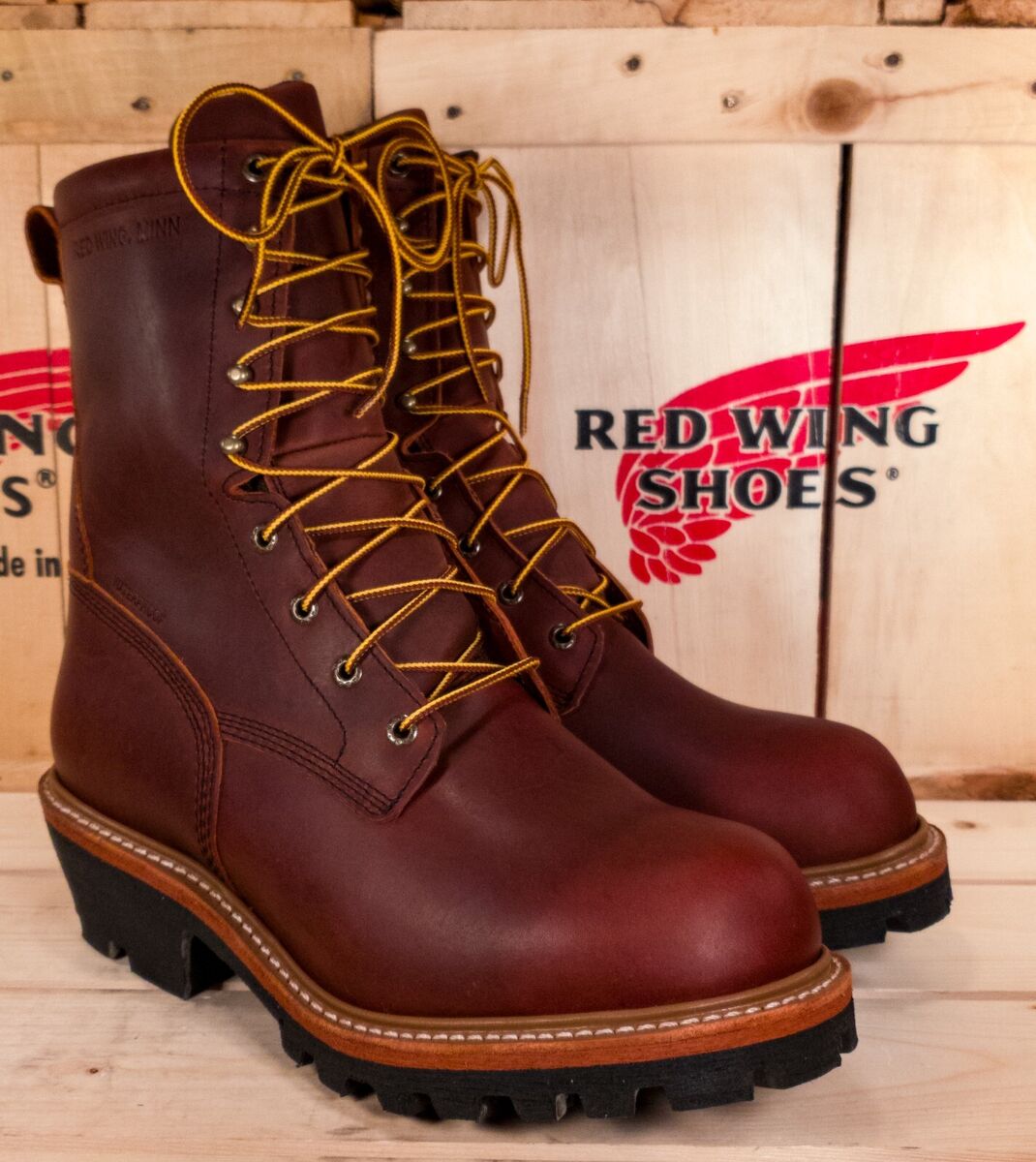 Red Wing 217 Waterproof Logger Boots (Soft Toe) (USA) | eBay Red Wing 217 Waterproof Logger Boots (Soft Toe) (USA) | eBay