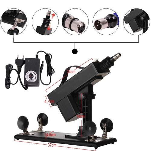 Electric Sex Machine Fucking-Machine-Pussy-Masturbation Cup Dildo Men Women Toys - Picture 14 of 59