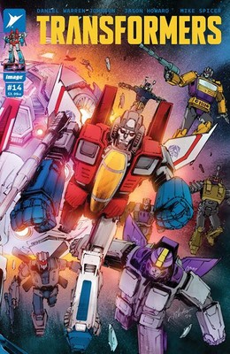 Transformers #14 (2024) Viktor Bogdanovic 1:10 Variant Cover