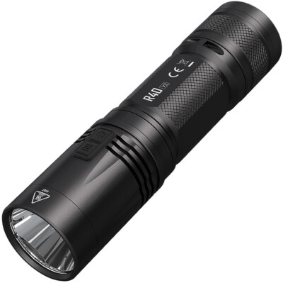 Nitecore R40 V2 Rechargeable Black Water Resistant 6.25'' Flashlight R40V2