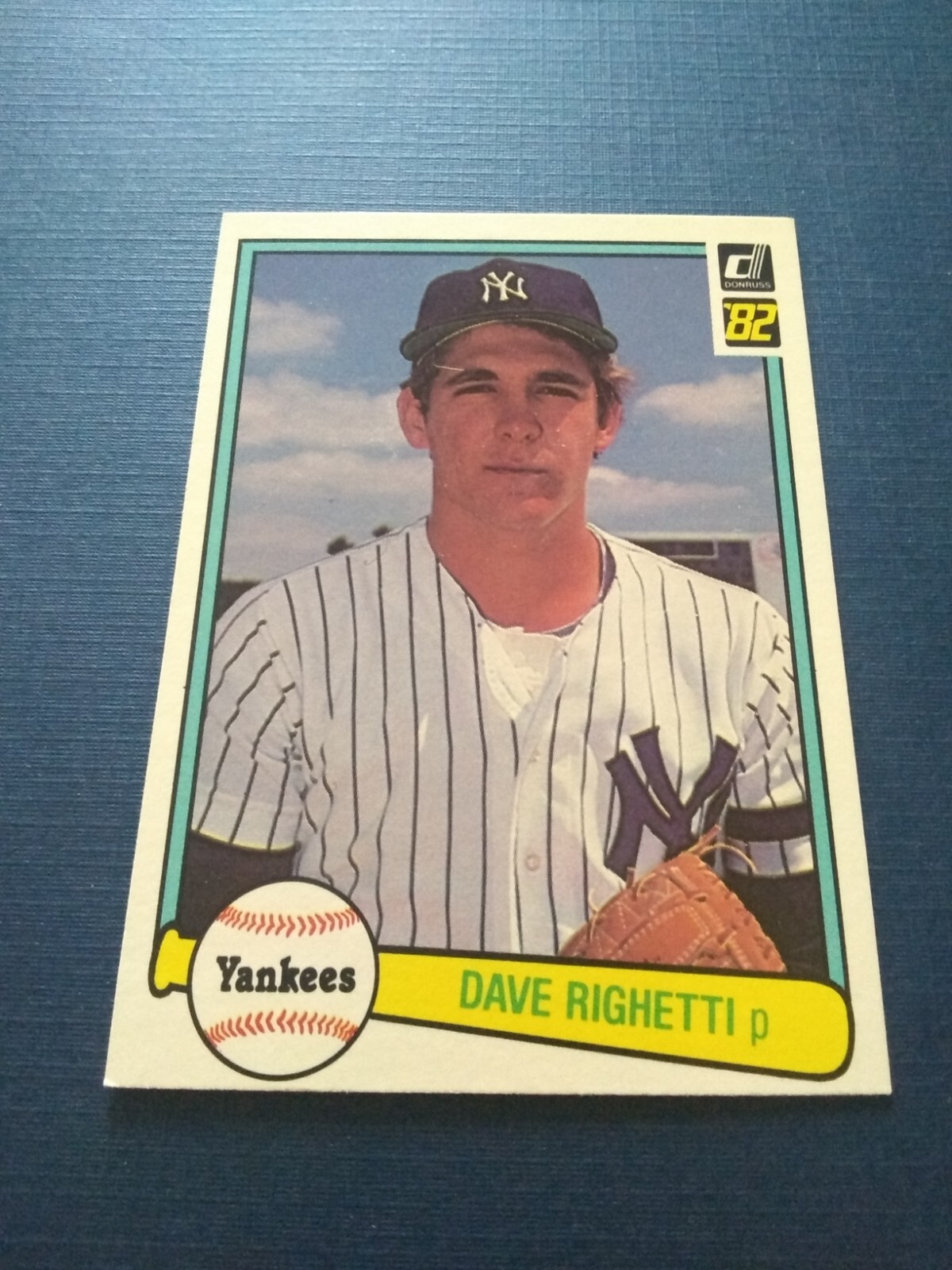 1982 Donruss Baseball Dave Righetti #73 Set Break NM-MT