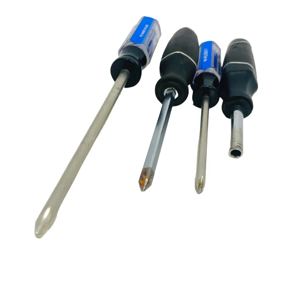 4 pcs Husky P2 P3 Screwdrivers Socket Screwdrivers Hand Tool Set Made in USA - Image 3 of 4