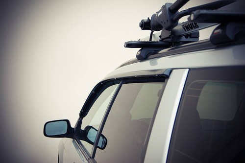 WELLvisors pour Subaru Forester 03-08 Clip latéral sur visières de fenêtre à clipser - Photo 3/12