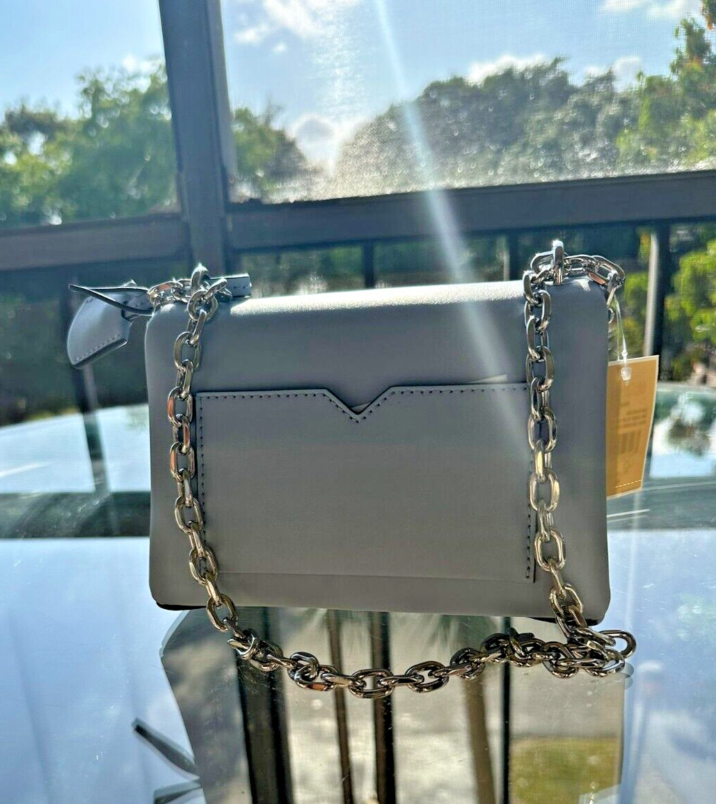 Michael Kors Cece Small Faux Leather Convertible Flap Crossbody