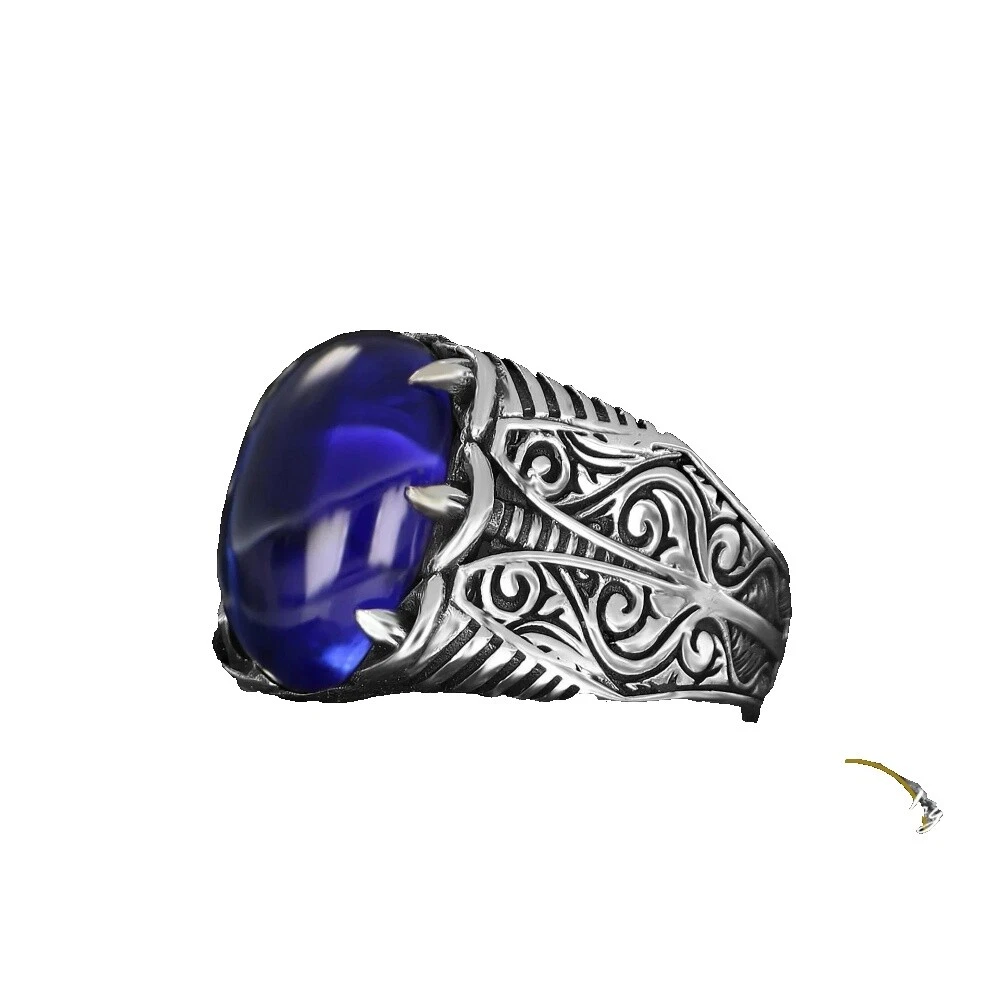 Agate Signet Rings for Men