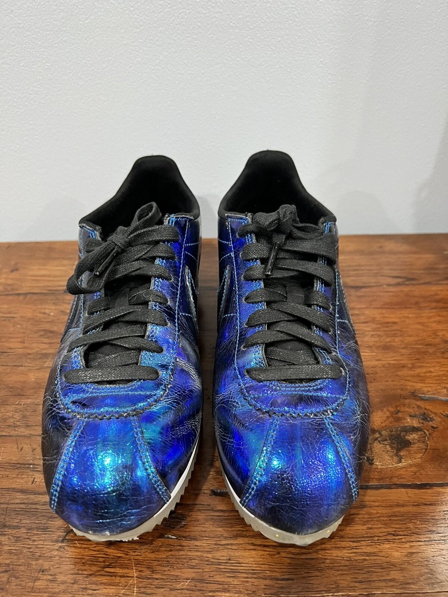 Authentic Nike Cortez XLV Metallic Iridescent Blue/Purple/Green