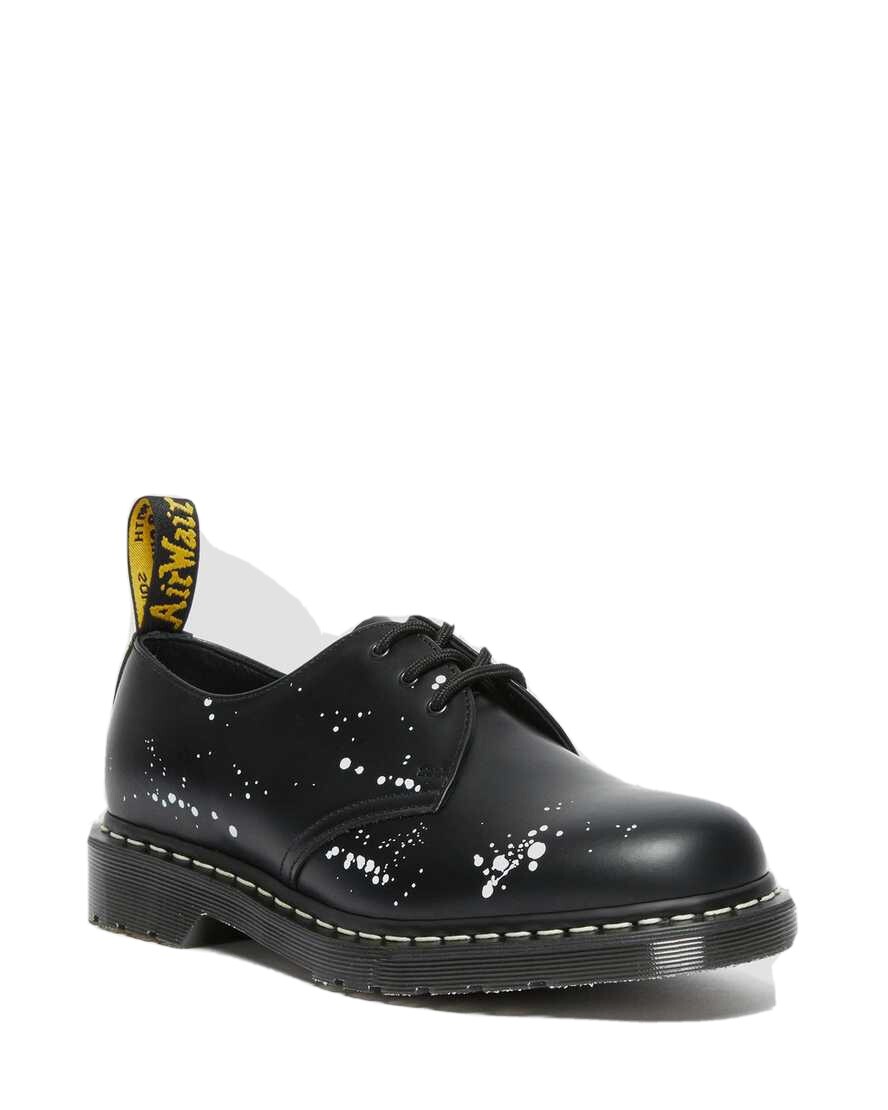 Dr. Martens 1461 NEIGHBORHOOD BLACK WHITE 27593922 SIZE 12 Dr. Martens 1461 NEIGHBORHOOD BLACK WHITE 27593922 SIZE 12