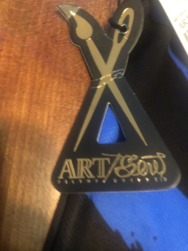 Filthy Dripped Art Sew T Shirt Sleveless Large Psychedelic Tie Dye Tank Top  - Image 4 of 4