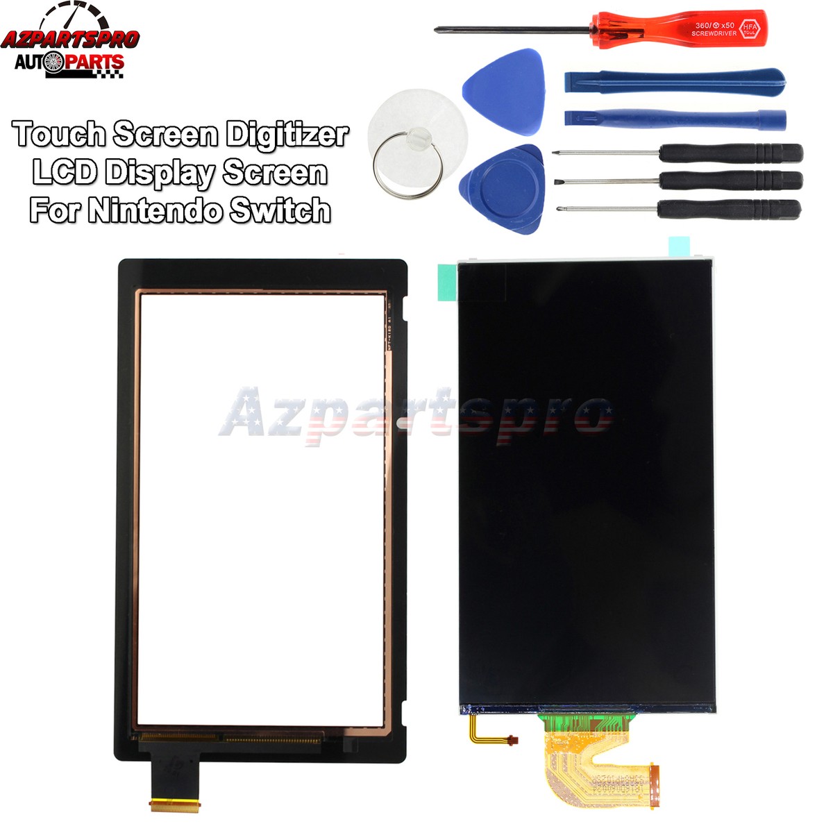 For Nintendo Switch Replacement LCD Screen Display Touch Digitizer