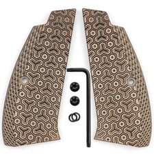 Parches de mango de empuñaduras CZ75 G10 para tamaño completo CZ 75, serie SP-01, sombra 2,75B BD