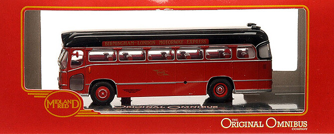 CORGI OOC MIDLAND RED BMMO C5 MOTORWAY COACH-OM45501