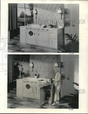 1964 Press Photo Westinghouse Laundry Center - ned19451