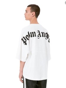 palm angels long sleeve white t shirt