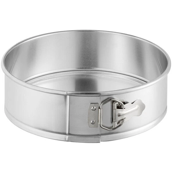 Choice 3" High Sided Aluminum Springform Cake Pan (select diameter below)