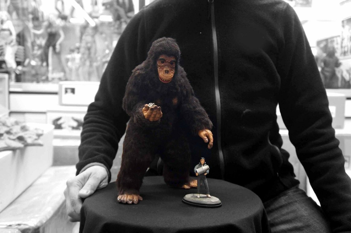 Ultra Q GORO Art Statue 30 cm Giant Ape ウルトラQ 五郎とゴロー | eBay