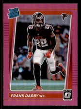 2021 Donruss Optic Frank Darby #290 Pink Rated Rookie Atlanta Falcons