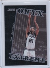 1999-00 Topps Stadium Club Onyx Extreme Tim Duncan Insert Spurs READ!!!